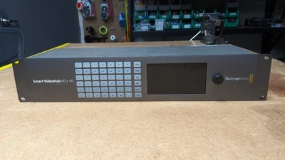 Blackmagic Smart Video Hub 40x40 6G SDI, Used - Image 1 of 2