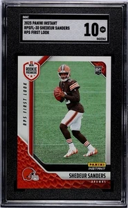 2025 Panini Instant Shedeur Sanders First Look RPS RC SGC 10 Browns - Picture 1 of 2