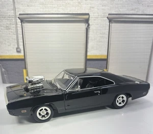 ERTL. 1/18 Scale 1970 DODGE CHARGER “FAST AND FURIOUS” NO ORIGINAL BOX - Picture 1 of 10