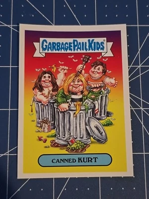 💥Garbage Pail Kids 2017 Battle of The Bands - Canned Kurt 5a  Alternative - Image 1 of 4