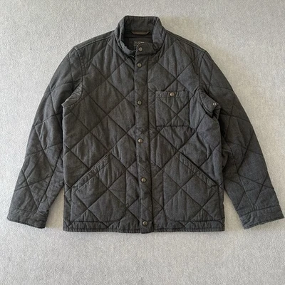 J. Chaqueta militar acolchada gris Crew para hombre grande Sussex Primaloft NX-631 Foto 1 de 4