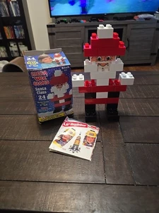 Vintage Mega "Wee" Bloks Santa Claus 1988 Ritvik 801 con caja - Imagen 1 de 6