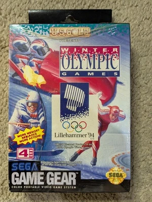 *NEW Factory Sealed* Winter Olympic Games  for Sega Game Gear  RARE - Image 1 of 4