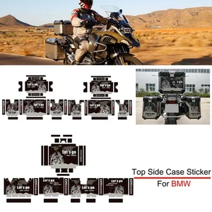 Top Side Pannier Sticker For BMW R1200GS/ADV Luggage Case Decoration Waterproof - Picture 1 of 7