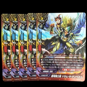 Buddyfight Drum the Tempest Set Rare Holo Single Card Playable - Picture 1 of 3