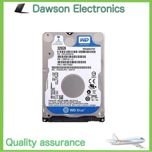 Western Digital 320GB WD3200LPVX 5400RPM SATA 2.5" Laptop HDD Hard Disk Drive - Image 1 of 3