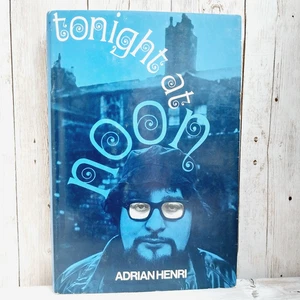 Tonight at Noon by Adrian Henri HC DJ 1969 TRUE First American Edition Vintage - Picture 1 of 10