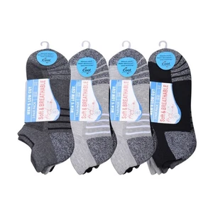 Men's Cotton Ankle Liner Invisible Low Cut Trainer Sports UK Fit Size 6-11 - Picture 1 of 18