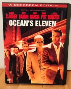 Ocean's Eleven, DVD, 2001, Widescreen Brad Pitt George Clooney - Imagen 1 de 3
