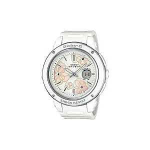 Casio Baby-g Floral Dial Series Bga-150fl-7ajf White for Women Watch Japan G119