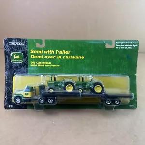 John Deere - 5934 Vintage Semi Truck Trailer & ( 2) 5020 Diesel Tractors -Sealed - Picture 1 of 12