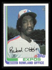 Rowland Office 1982 Topps #479  Montreal Expos