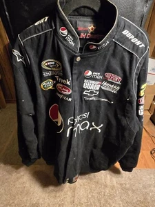 PEPSI Max JEFF GORDON Jacket Coat 2XL JH DESIGN NASCAR Black Racing Bomber 17983 - Picture 1 of 14