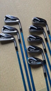 Srixon Z545 Iron Set 8 Clubs 5-Pw Aw Sw Miyazaki Stiff Flex - Picture 1 of 5