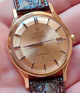 OMEGA Constellation Pie Pan 18K Solid Rose Gold Cal.561 Ref. 168.005/6 Watch