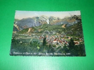 Cartolina Panorama di Claut - Cinia e Forcella Vacalissa 1955 ca - Imagen 1 de 1