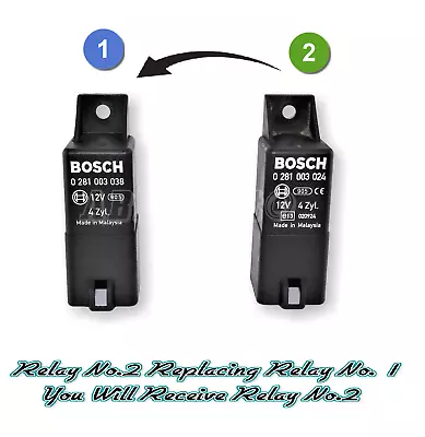 Iveco Daily Diesel 9-Pin Glow Plugs (Replacement) Relay Bosch 0281003024 4-Zyl. - Image 1 of 4