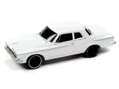 PLYMOUTH Savoy Max Wedge - 1962 - white - Johnny Lightning 1:64 - Imagen 1 de 4