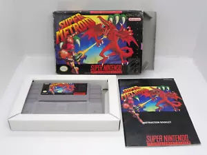 Komplett ~ Super Metroid (Super Nintendo, SNES, 1994) CIB ohne Beilagen siehe Fotos - Bild 1 von 5