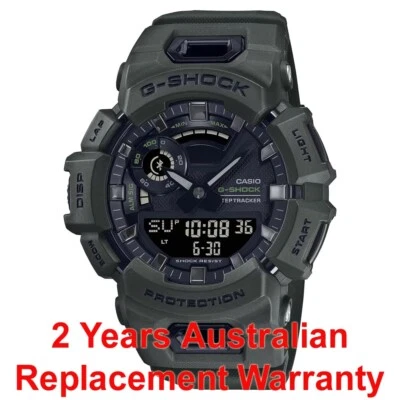 CASIO G-SHOCK G-SQUAD GBA900 SPORT FITNESS WATCH GBA-900UU-3A GREEN 2Y WARRANTY - image 1 of 4