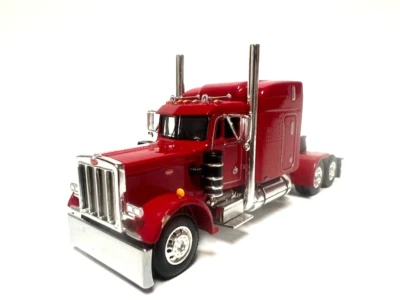DCP / FIRST GEAR 1/64 SCALE 359 PETERBILT STAND UP SLEEPER, RED BLACK FRAME - Image 1 of 4