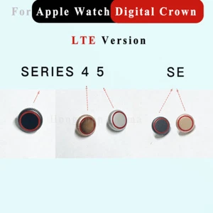 Pulsante Rullo Laterale Corona Digitale per Apple Watch Serie 4 5 SE 6 Alluminio Riparazione - Foto 1 di 5