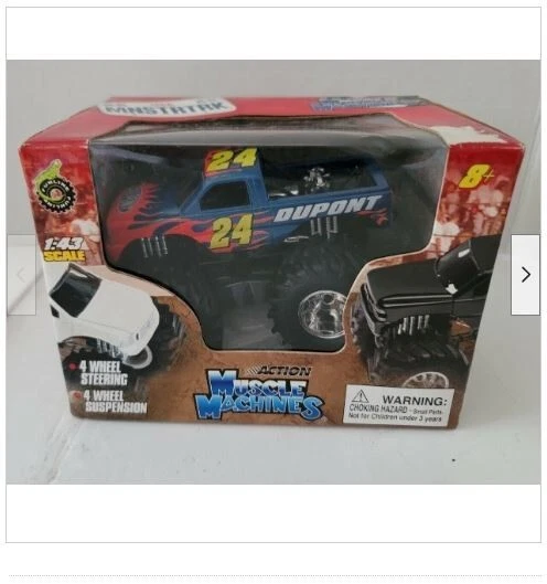 Muscle Machines USA Monster Truck Jeff Gordon 24 Dupont NASCAR off Road 1 43