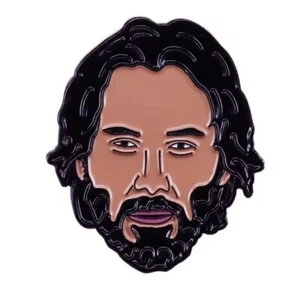 KEANU REEVES AS JOHN WICK ENAMEL PIN - FREE AU POST - AU STOCK - Picture 1 of 1