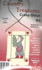 Country Treasures - Olde Santa w/Tree - Cross Stitch Kit - NIP