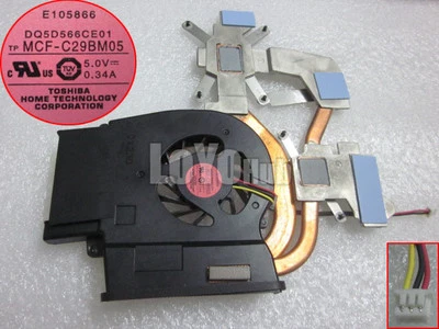 For Sony VGN-CS Series CPU Heatsink Fan MCF-C29BM05 Independence was dedicated - Image 1 of 4