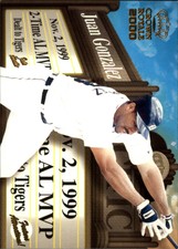 2000 Crown Royale Feature Attractions #12 Juan Gonzalez -