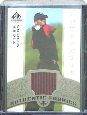2005 Upper Deck SP Signatures Relic #AF-TW Tiger Woods - Image 1 of 2