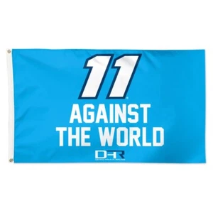 Denny Hamlin #11 Against The World Nascar Car Racing 3x5 FT Flag Wall Banner - Picture 1 of 1