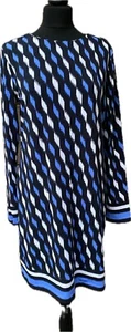 MICHAEL KORS Long Sleeve Shift Dress Size Large 12/14 - Picture 1 of 7