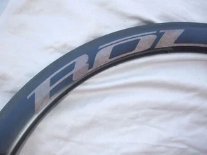 NEW - ROL C-50 Carbon Tubular Rim, 20 Holes, Black Decals - Picture 1 of 6