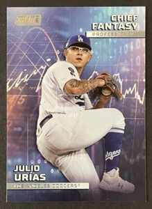 2023 Topps Stadium Club Julio Urias #CFPRO-18 Chief Fantasy Professional - Picture 1 of 2