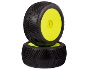 AKA EVO Gridiron 1/8 Truggy vormontierte Reifen (gelb) (mittel - lange Gebrauchsspuren) - Bild 1 von 3