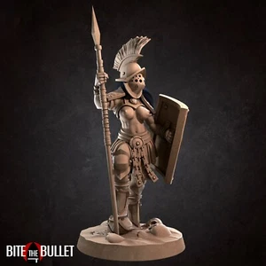 Pinup Kalista - NSFW Spartan Gladiator Morder la Bala D&D Mini Tema: Desnudos - Imagen 1 de 3