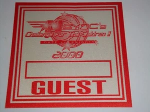 NSYNC UNUSED BACKSTAGE PASS Justin Timberlake N SYNC CHALLENGE FOR THE CHILDREN - Picture 1 of 2