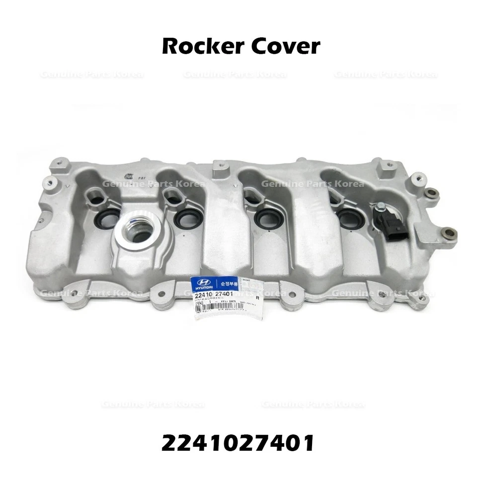 ⭐Genuine⭐ Rocker Cover 2241027401 for Hyundai Santa Fe Tucson Kia Sportage - Image 1 of 1