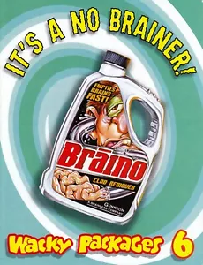 WACKY PACKAGES ALL NEW SERIES 6 2007 TOPPS PROMO PROMOTION SALE SELL SHEET - Bild 1 von 4