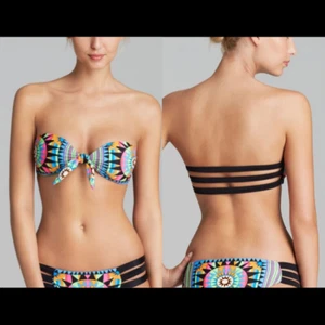 NWD Mara Hoffman 'Shakti' Strappy Bandeau Bikini Top [SZ Large ] #2338 - Picture 1 of 11