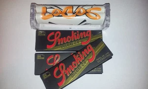 Máquina de liar tabaco metacrilato + 3 librillos 50 hojas Smoking Deluxe 2.0 - Imagen 1 de 1