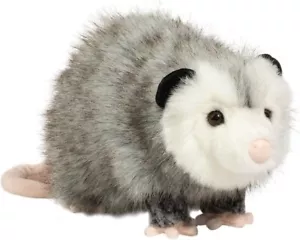 Douglas Ozzy Possum Deluxe Plush Toy Stuffed Animal 13” Opposum Soft Cuddle NEW - Picture 1 of 4