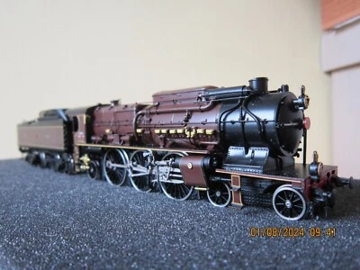 Neuf FULGUREX HO 2269/2 Locomotive Vapeur 231 3.1243 NORD Chocolat  Brass Lemaco - Photo 1/4