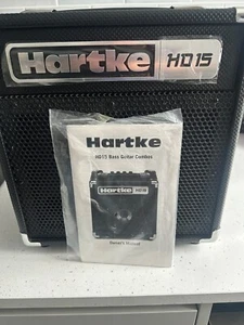 Hartke HD15 Compact Black Bass Amp Amplifier w/ Power Supply | Free Postage - Picture 1 of 5