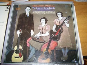 LP/ORIGINAL CARTER FAMILY/HAPPIEST DAYS OF ALL( 1970s USA PICKWICK - Picture 1 of 1