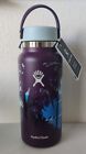 Limited Edition Hydro Flask 32Oz Wide Mouth Kailah Ogawa Eggplant Color Hawaii
