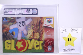 Glover Nintendo 64 N64 New 1998 Factory Sealed VGA Graded 85 Near Mint