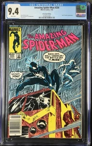 Quiosco Amazing Spiderman #254 CGC 9,4 casi nuevo 1984 aparición Jack O'Lantern - Imagen 1 de 2